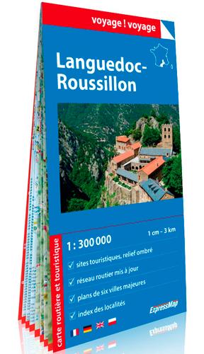 LANGUEDOC-ROUSSILLON (CARTE PAPIER)