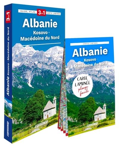ALBANIE, KOSOVO, MACEDOINE DU NORD (GUIDE 3EN1)