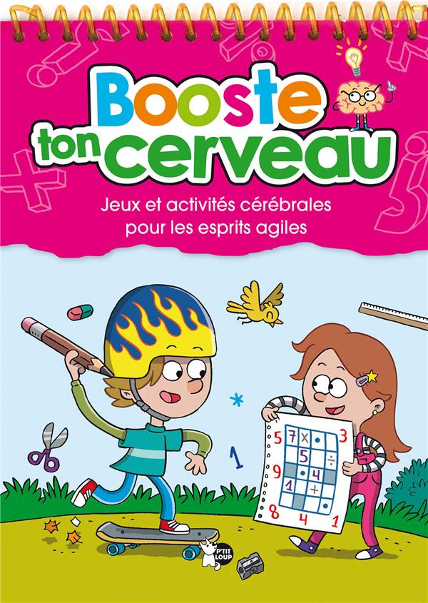 JEUX ET ACTIVITES CEREBRALES POUR  LES ESPRITS AGILES (BLOC ROSE)