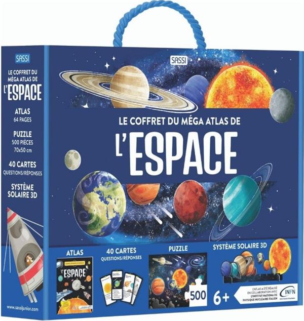 LE COFFRET MEGA ATLAS DE L'ESPACE. TOUT SAVOIR SUR L'ESPACE