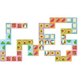 JOUE ET APPRENDS DOMINO FORMES