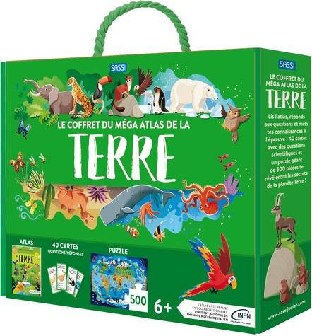 LE COFFRET MEGA ATLAS DE LA TERRE. TOUT SAVOIR SUR LA TERRE