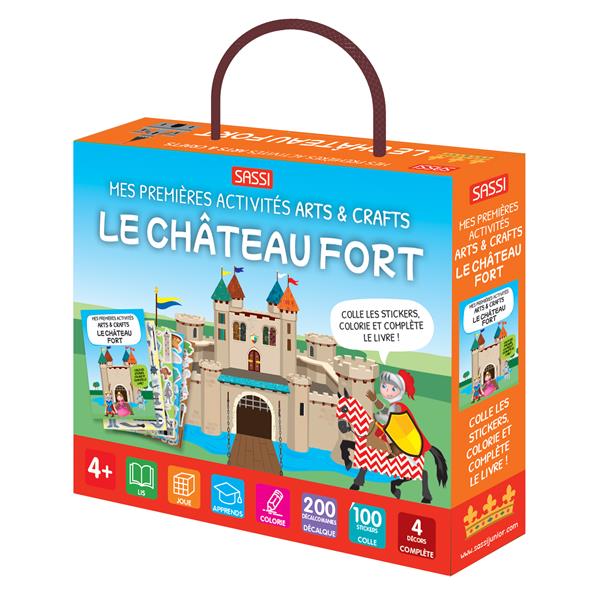 MES PREMIERES ACTIVITES ARTS & CRAFTS. LE CHATEAU FORT