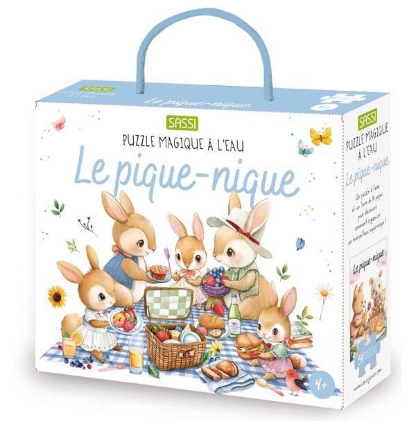 PUZZLE MAGIQUE A L'EAU. LE PIQUE-NIQUE