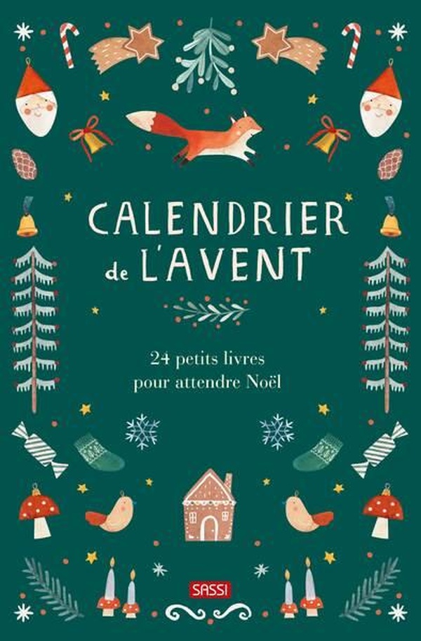 CALENDRIER DE L'AVENT - 24 PETITS LIVRES POUR ATTENDRE NOEL