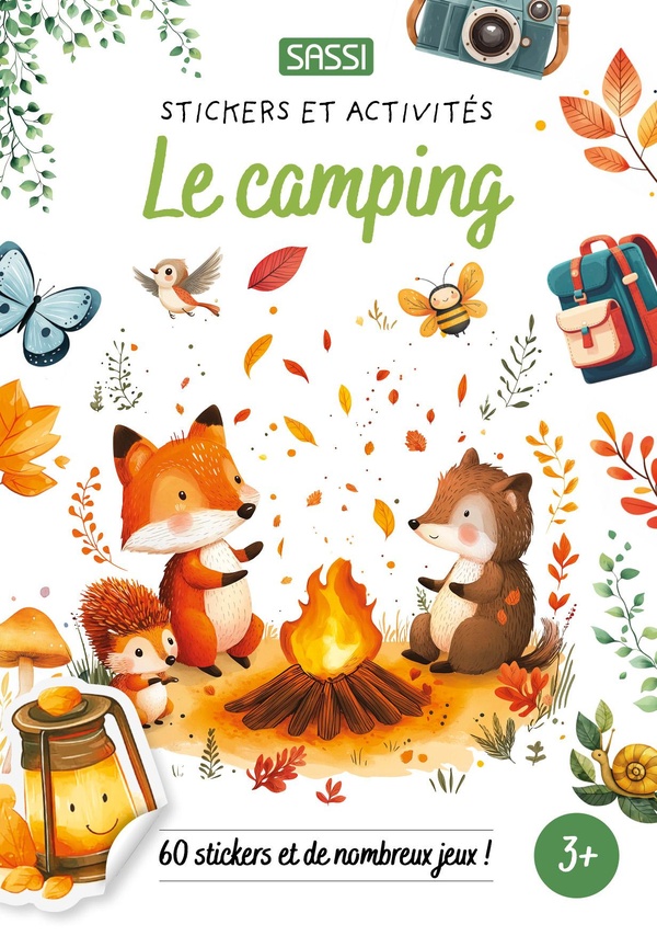 STICKERS ET ACTIVITES - LE CAMPING
