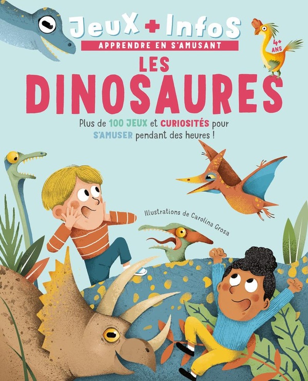 LES DINOSAURES - JEUX & INFOS