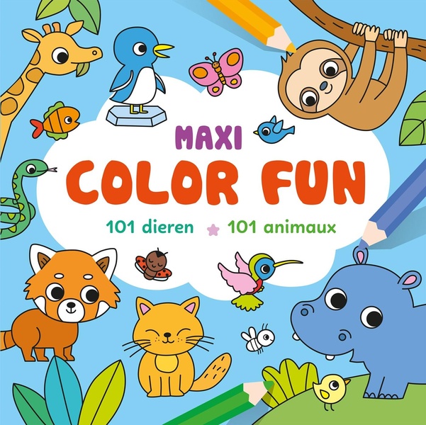 MAXI COLOR FUN - 101 ANIMAUX