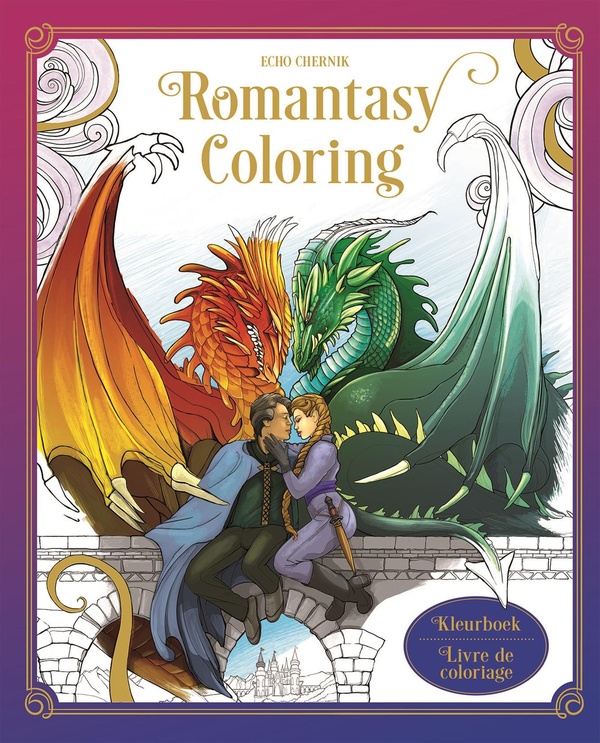 ROMANTASY COLORING LIVRE DE COLORIAGE