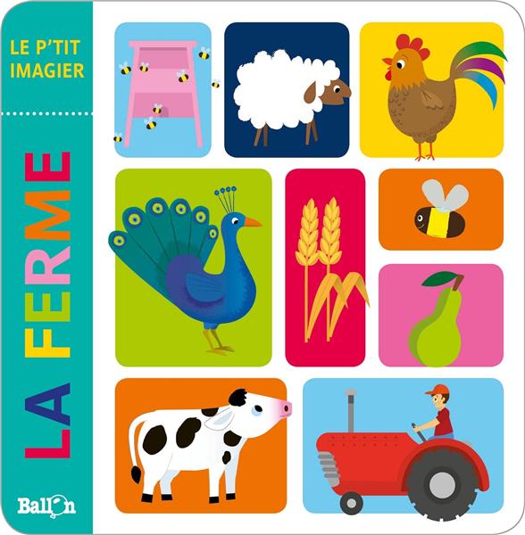 LIVRE MOUSSE : LA FERME