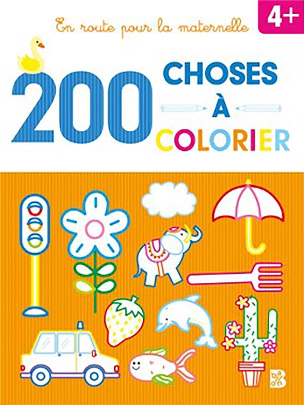 200 CHOSES A COLORIER