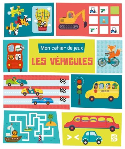 MON CAHIER DE JEUX: LES VEHICULES