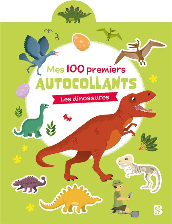 MES 100 PREMIERS AUTOCOLLANTS LES DINOSAURES