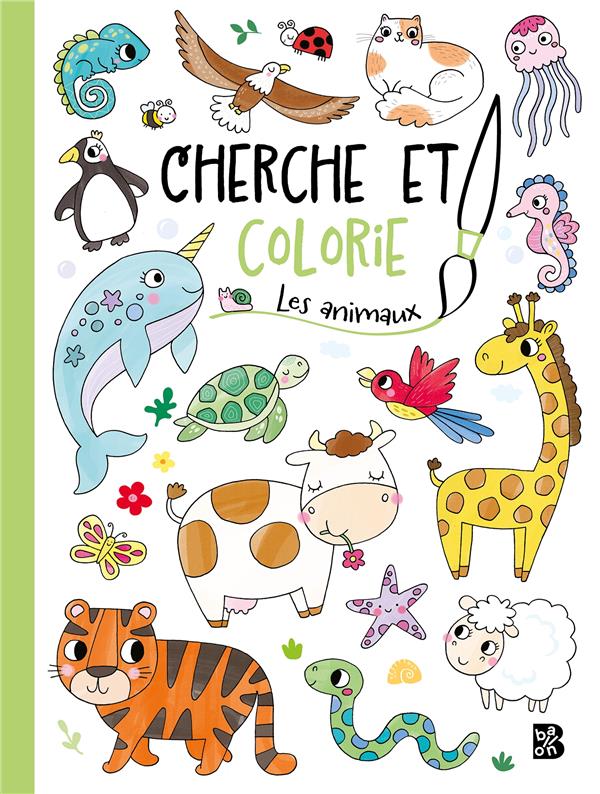 CHERCHE ET COLORIE - LES ANIMAUX