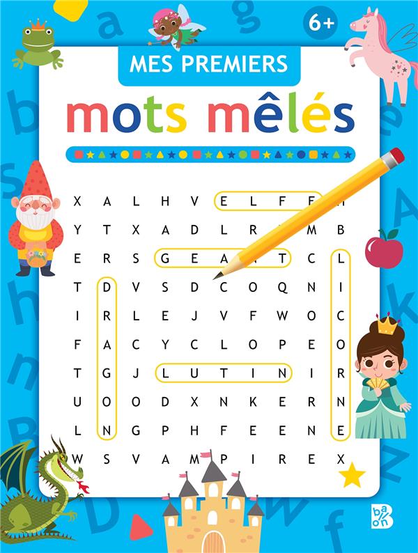 JEUX DE GENIE - MOTS MELES 6+