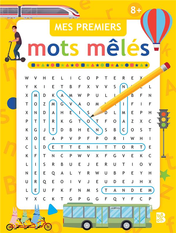 JEUX DE GENIE - MOTS MELES 8+