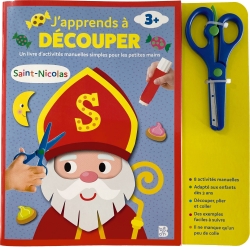 LIVRE D'ACTIVITES AVEC CISEAUX SAINT-NICOLAS