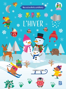 MES AUTOCOLLANTS SCINTILLANTS HIVER