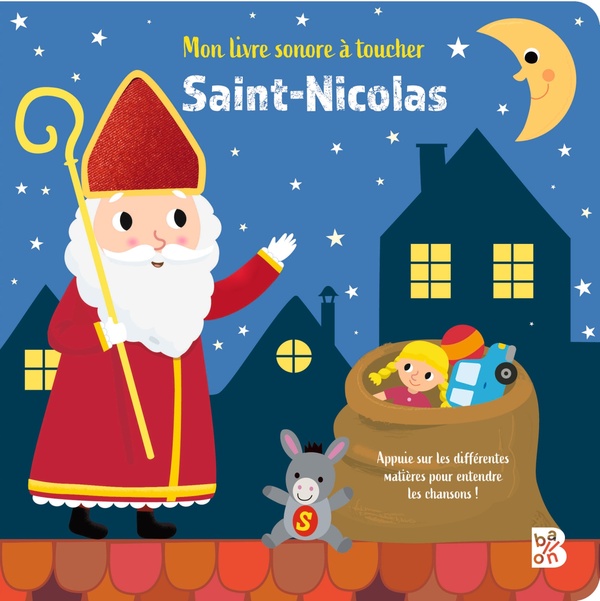 LIVRE SONORE A TOUCHER SAINT-NICOLAS