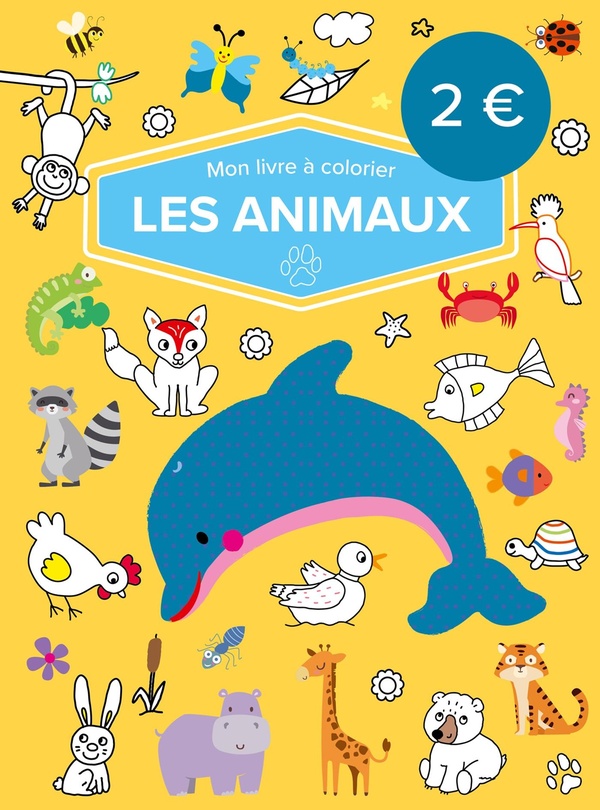 MON LIVRE A COLORIER - LES ANIMAUX