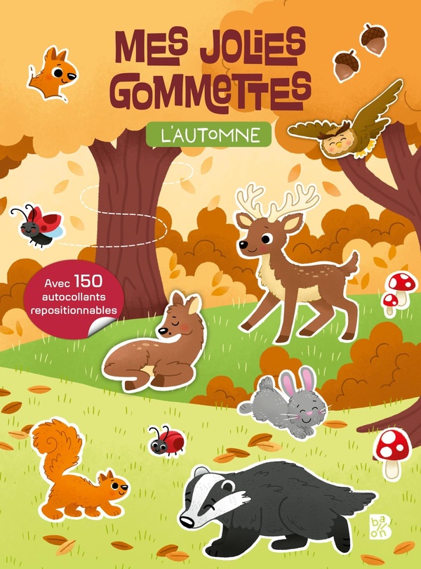 MES JOLIES GOMMETTES - L'AUTOMNE