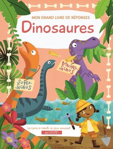 DINOSAURES MON GRAND LIVRE DE REPONSES