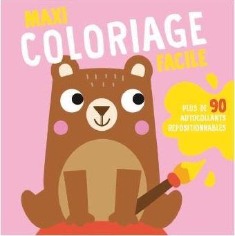 L'OURS, MAXI COLORIAGE