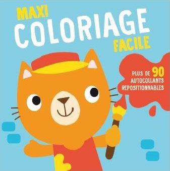 LE CHAT, MAXI COLORIAGE