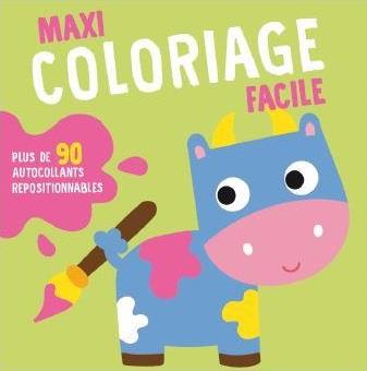 LA VACHE, MAXI COLORIAGE