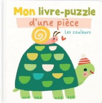 LES COULEURS - MON LIVRE-PUZZLE D'UNE PIECE