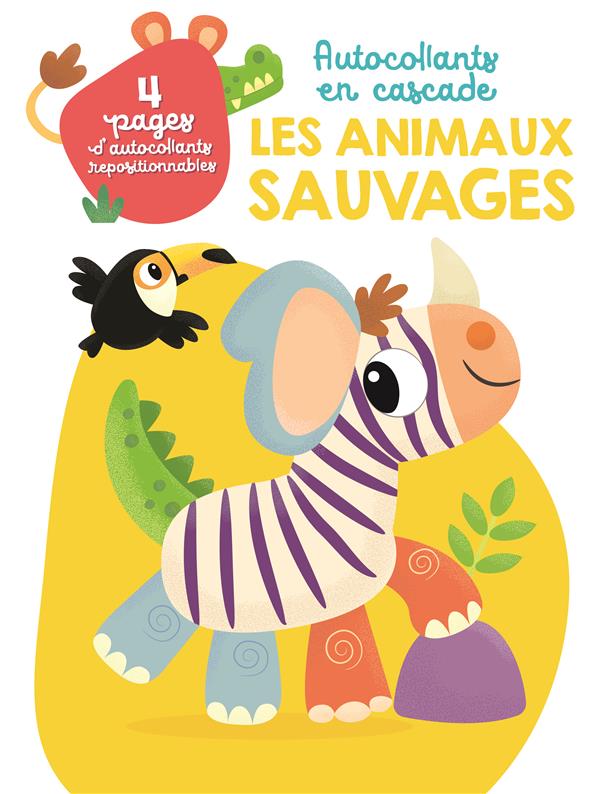 LES ANIMAUX SAUVAGES AUTOCOLLANTS