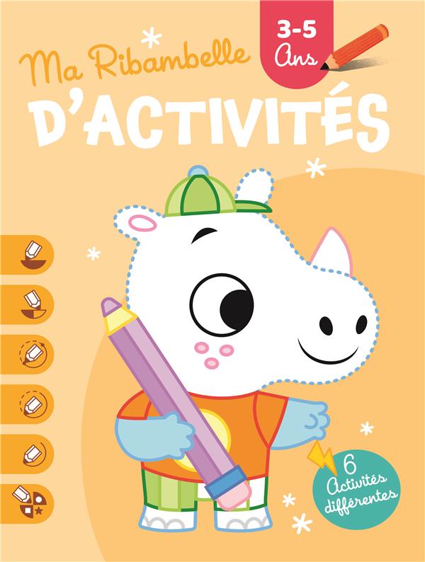 3-5 ANS MA RIBAMBELLE D'ACTIVITES HIPPOPOTAME