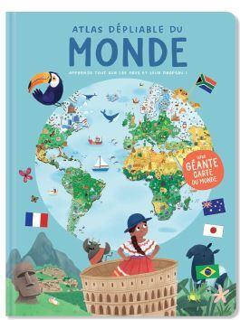 LE MONDE ATLAS DEPLIABLE