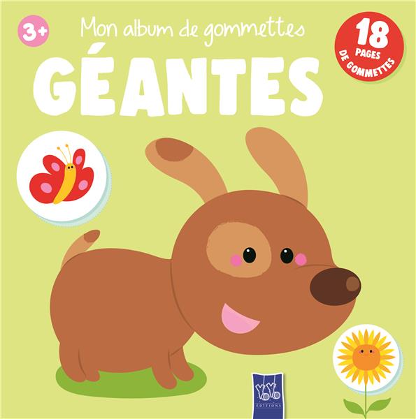 3+ - MON ALBUM DE GOMMETTES GEANTES