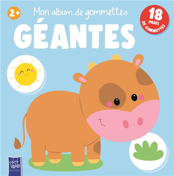 2+ - MON ALBUM DE GOMMETTES GEANTES