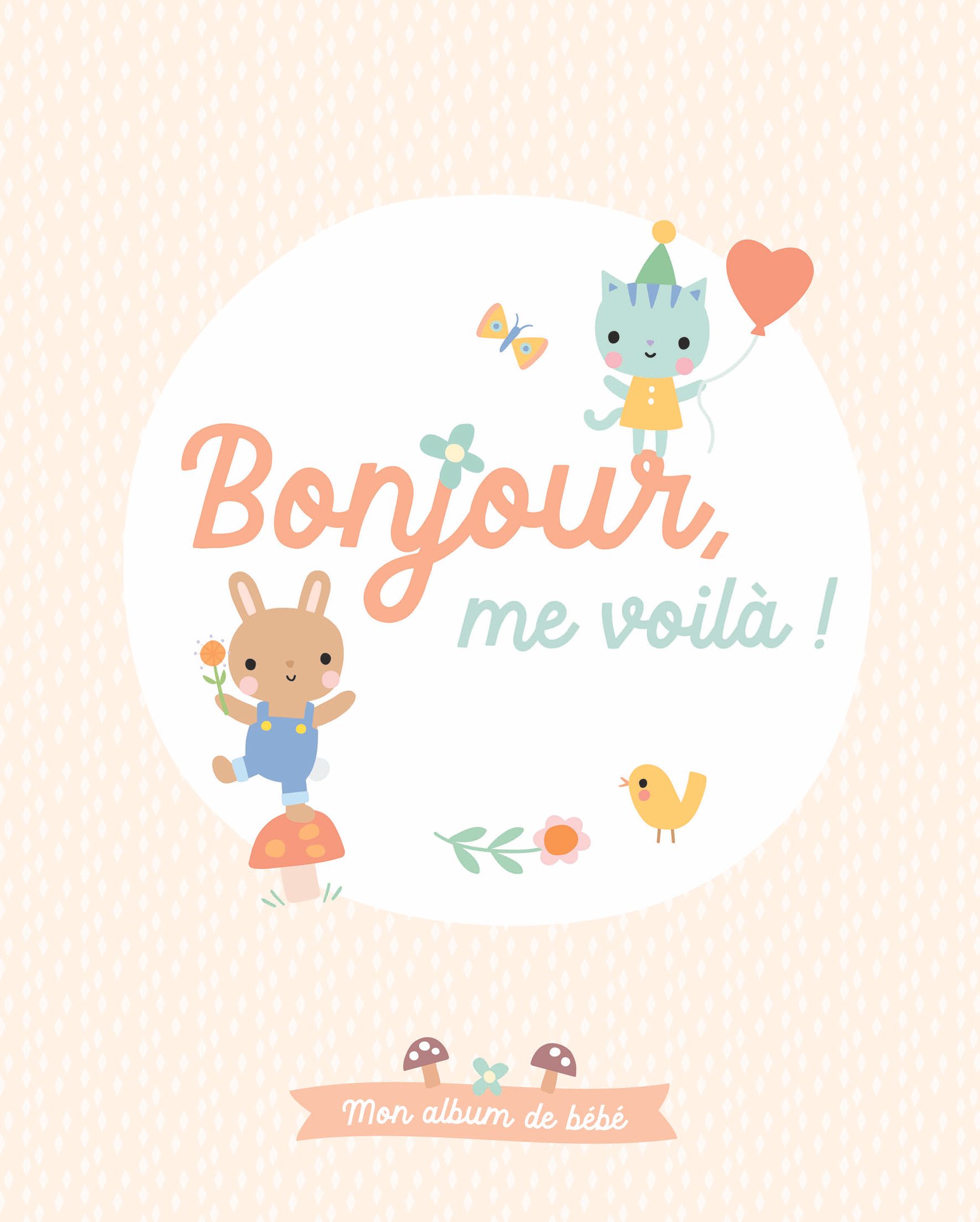 BONJOUR, ME VOILA ! - MON ALBUM DE BEBE