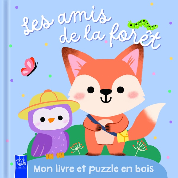 LES AMIS DE LA FORET - MON LIVRE ET PUZZLE EN BOIS