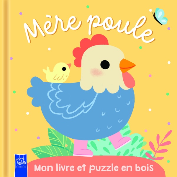 MERE POULE - MON LIVRE ET PUZZLE EN BOIS