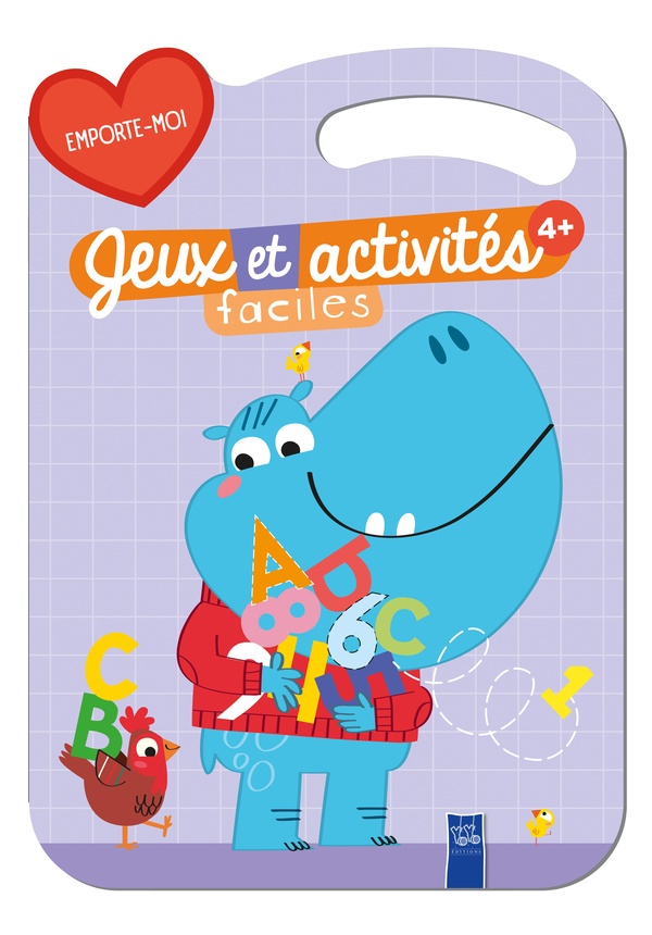 JEUX ET ACTIVITES FACILES 4+ - HIPPOPOTAME