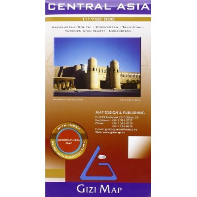 CENTRAL ASIA  1/1M75 (GEOGRAPHICAL)