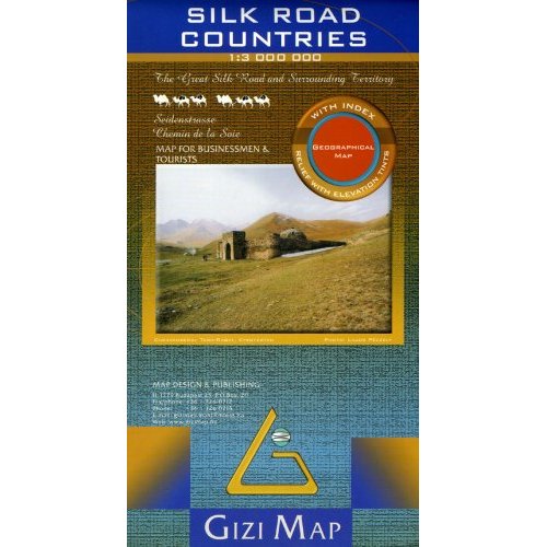 SILK ROAD COUNTRIES  1/3M (GEOGRAPHICAL)