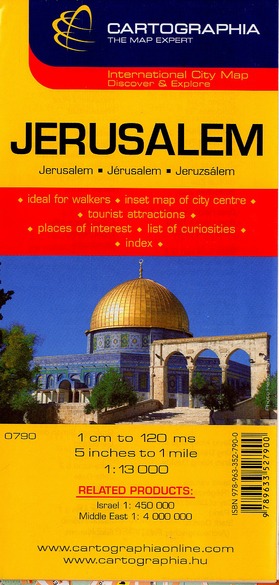 JERUSALEM (PLAN CARTOGRAPHIA)