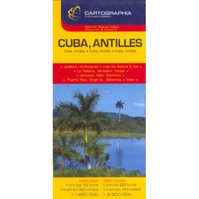 CUBA, ANTILLES (CARTE CARTOG)