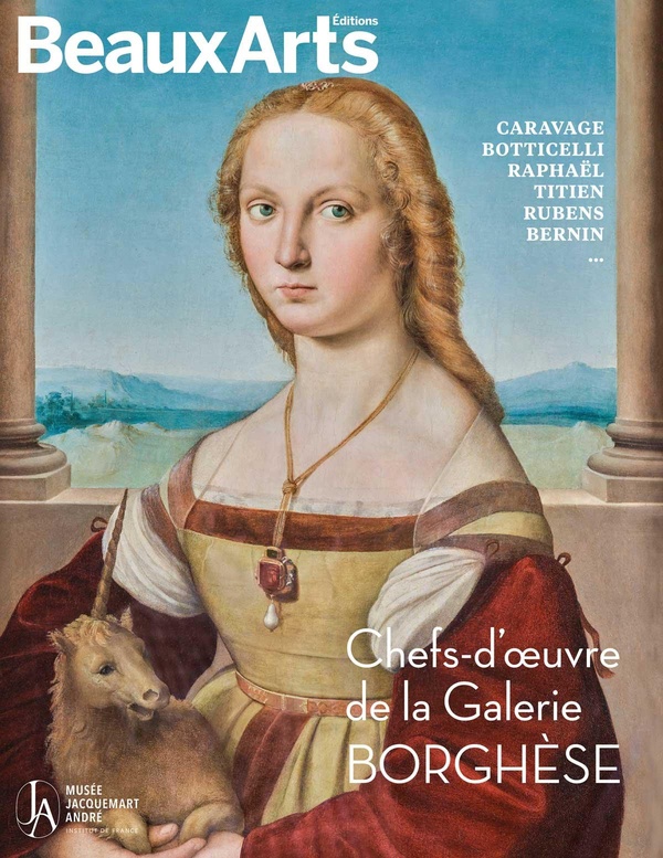 CHEFS-DOEUVRE DE LA GALERIE BORGHESE. CARAVAGE, BOTTICELLI, RAPHAEL, TITIEN, RUBENS, LE BERNIN - AU