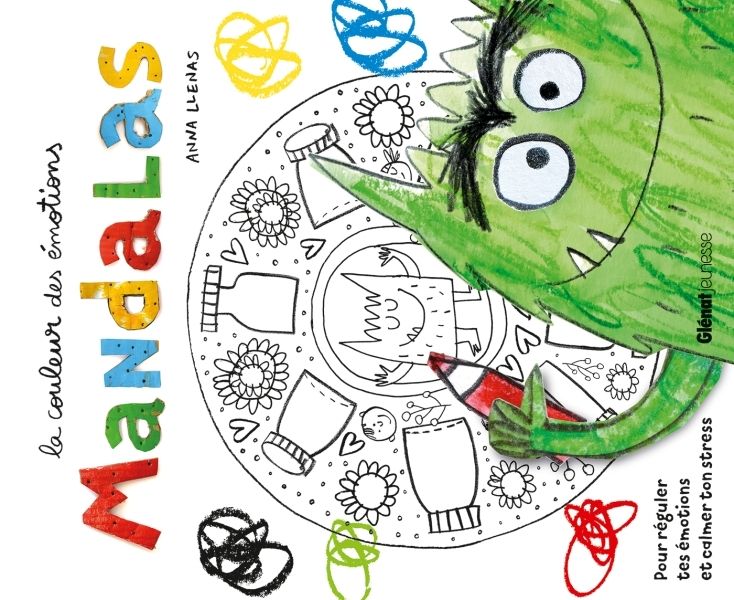 LE MONSTRE DES COULEURS - MANDALAS AVEC LE MONSTRE DES COULEURS - MANDALAS AVEC LE MONSTRE DES COULE