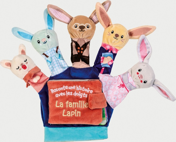 LA FAMILLE LAPIN - LIVRE GANT