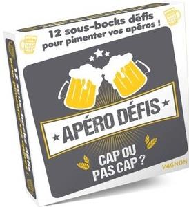 SOUS-BOCKS APERO DEFIS : CAP OU PAS CAP ?