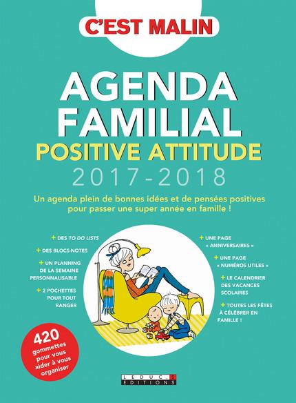 AGENDA FAMILIAL POSITIVE ATTITUDE 2017-2018