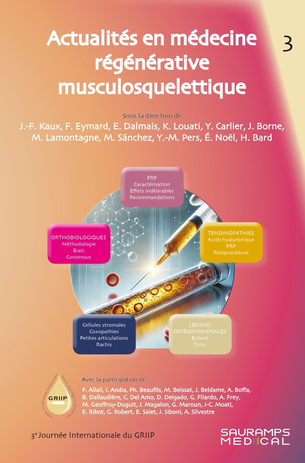 ACTUALITES EN MEDECINE REGENERATIVE MUSCULOSQUELETTIQUE 3