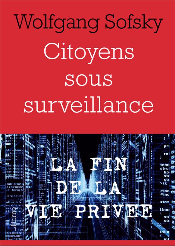 CITOYENS SOUS SURVEILLANCE